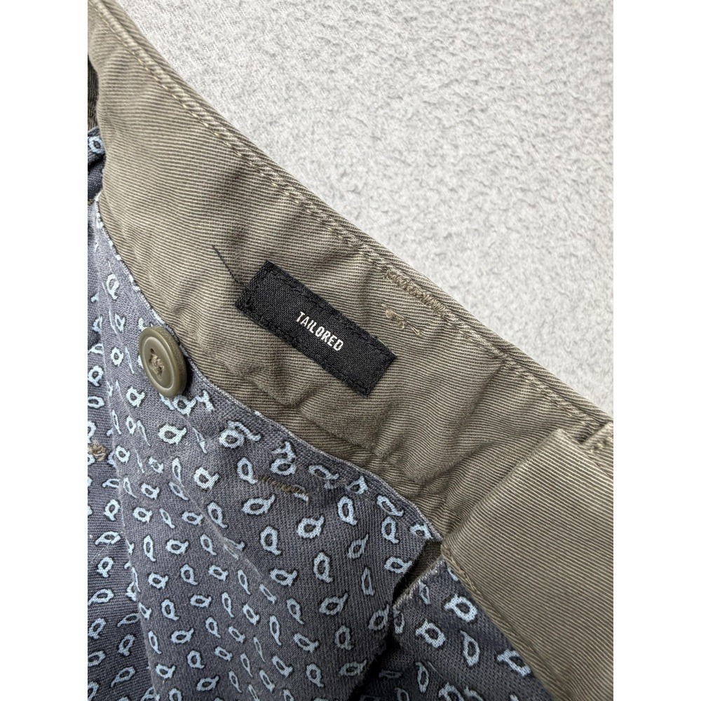 Bonobos Pants Mens 30x32 Green Slim Fit Stretch Chino Straight Casual Everyday - Picture 7 of 10